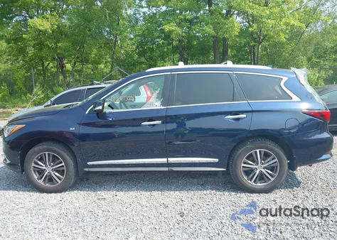 2017 Infiniti Qx60 z USA, uszkodzony, nr VIN 5N1DL0MM1HC545717